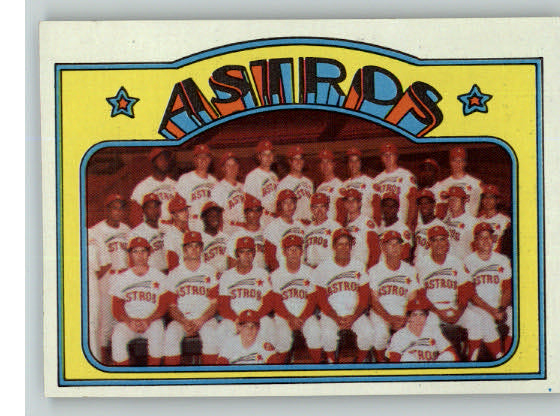 1972 Topps Baseball #282 Houston Astros Team NR-MT 340071