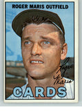 1967 Topps Baseball #045 Roger Maris Cardinals EX 340707