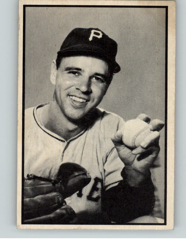 1953 Bowman Black & White Baseball #019 Paul Lapalme Pirates EX 343694