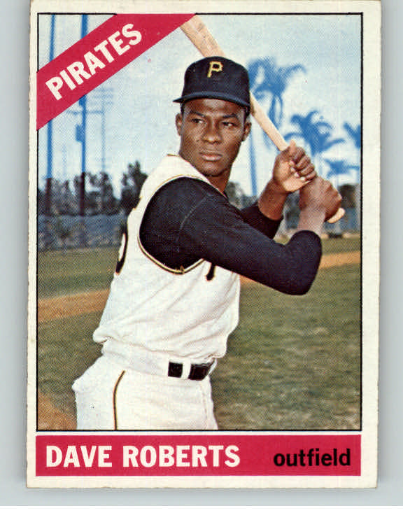 1966 Topps Baseball #571 Dave Roberts Pirates EX-MT 344517