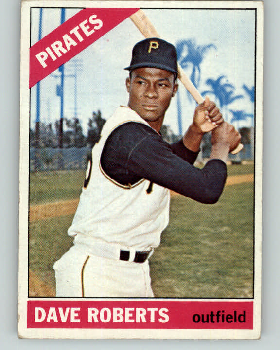 1966 Topps Baseball #571 Dave Roberts Pirates EX 344585