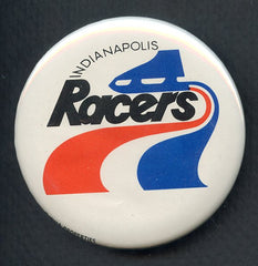 1973-74 WHA Hockey Buttons Indianapolis Racers EX-MT 345052