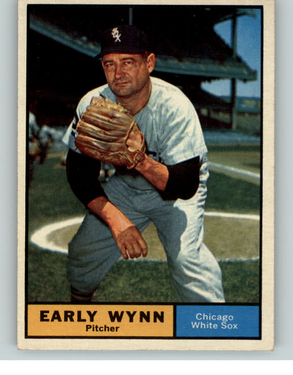 1961 Topps Baseball #455 Early Wynn White Sox NR-MT 345707