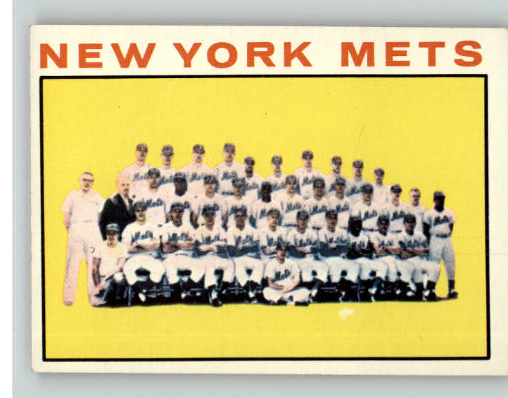 1964 Topps Baseball #027 New York Mets Team NR-MT 346363