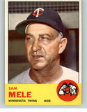 1963 Topps Baseball #531 Sam Mele Twins NR-MT 346808