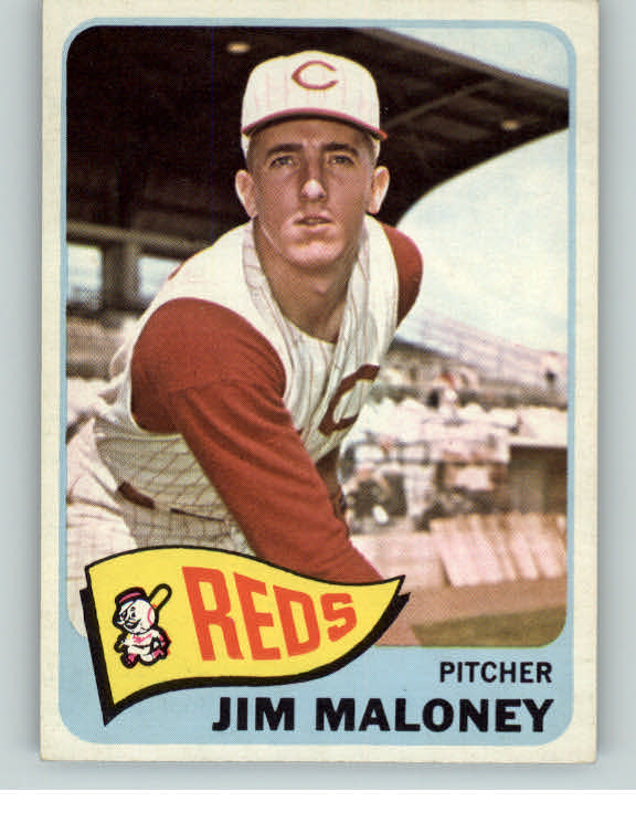 1965 Topps Baseball #530 Jim Maloney Reds EX-MT 346919