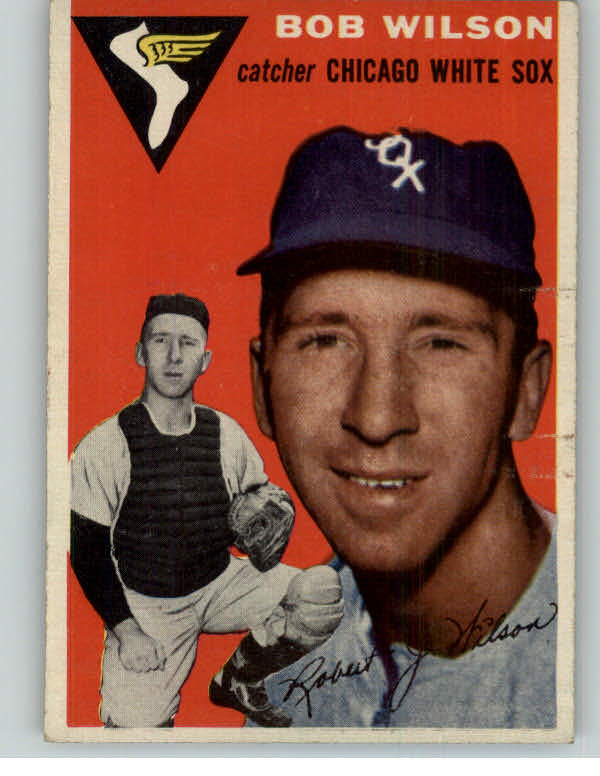 1954 Topps Baseball #058 Bob Wilson White Sox VG-EX 347239