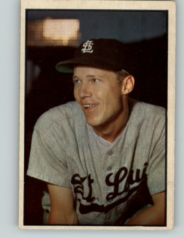 1953 Bowman Color Baseball #020 Don Lenhardt Browns EX 347725