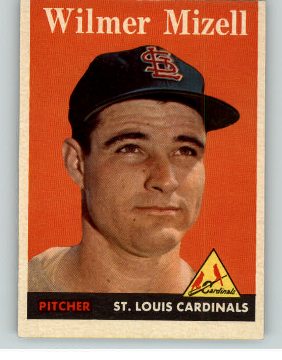 1958 Topps Baseball #385 Wilmer Mizell Cardinals VG-EX 350013