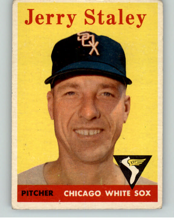 1958 Topps Baseball #412 Jerry Staley White Sox VG-EX 350031
