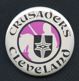 1973-74 WHA Hockey Buttons Cleveland Crusaders EX-MT 350127