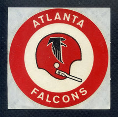 1970-71 Chiquita NFL Logo Stickers Atlanta Falcons 353469