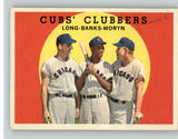 1959 Topps Baseball #147 Ernie Banks Dale Long EX-MT 355209