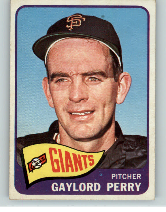1965 Topps Baseball #193 Gaylord Perry Giants EX 355292