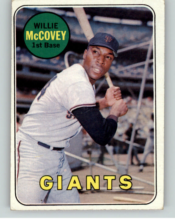 1969 Topps Baseball #440 Willie McCovey Giants EX 355431