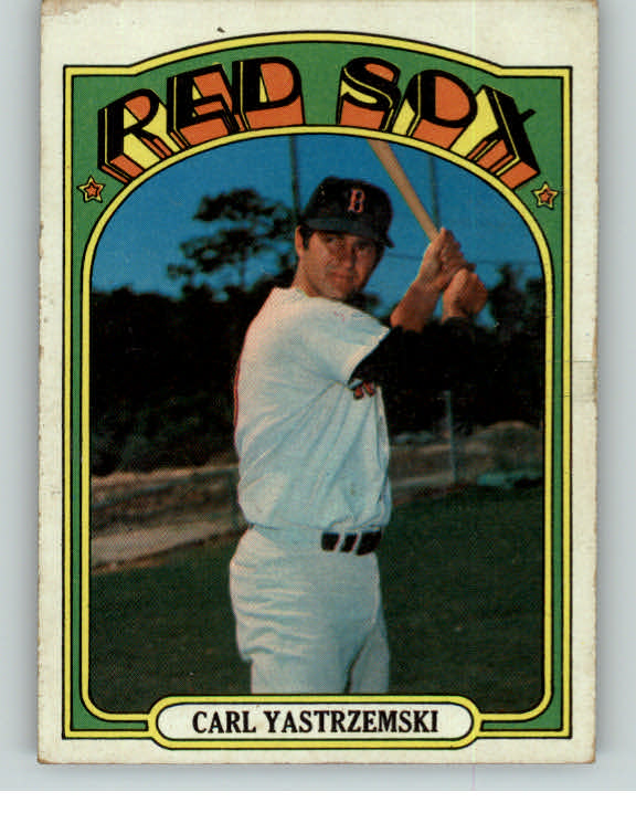 1972 Topps Baseball #037 Carl Yastrzemski Red Sox VG-EX 355557