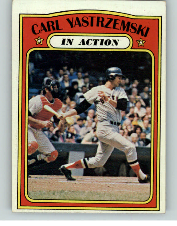 1972 Topps Baseball #038 Carl Yastrzemski IA Red Sox EX-MT 355576