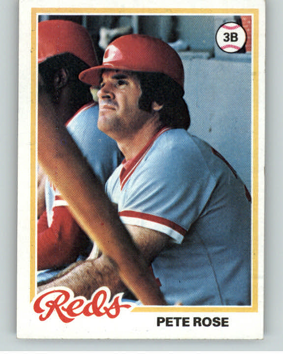 1978 Topps Baseball #020 Pete Rose Reds NR-MT 355664