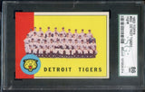 1963 Topps Baseball #552 Detroit Tigers Team SGC 86 NM+ 356204