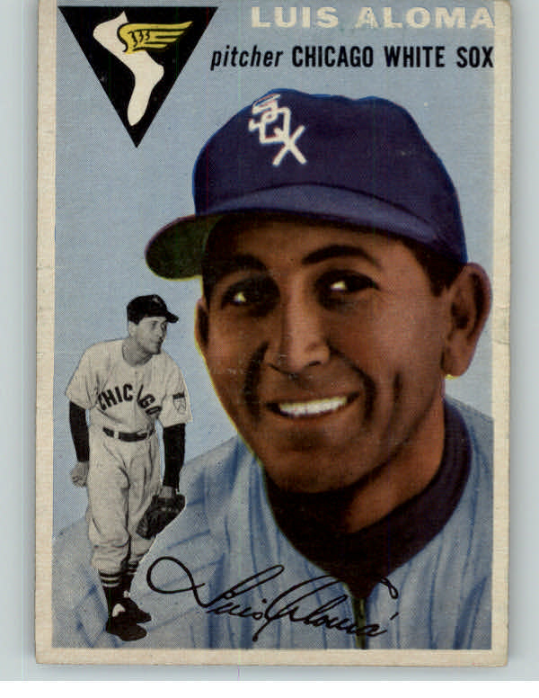 1954 Topps Baseball #057 Luis Aloma White Sox EX-MT 360173