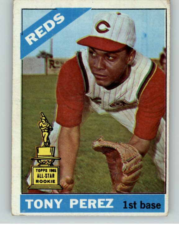 1966 Topps Baseball #072 Tony Perez Reds VG-EX 362723