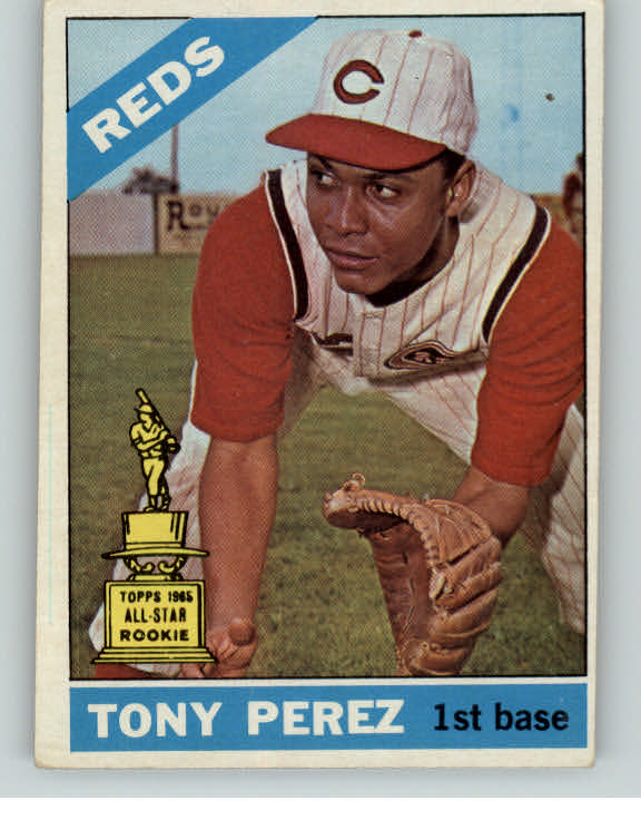 1966 Topps Baseball #072 Tony Perez Reds VG-EX 362724