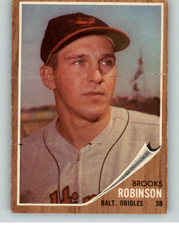1962 Topps Baseball #045 Brooks Robinson Orioles EX 362760