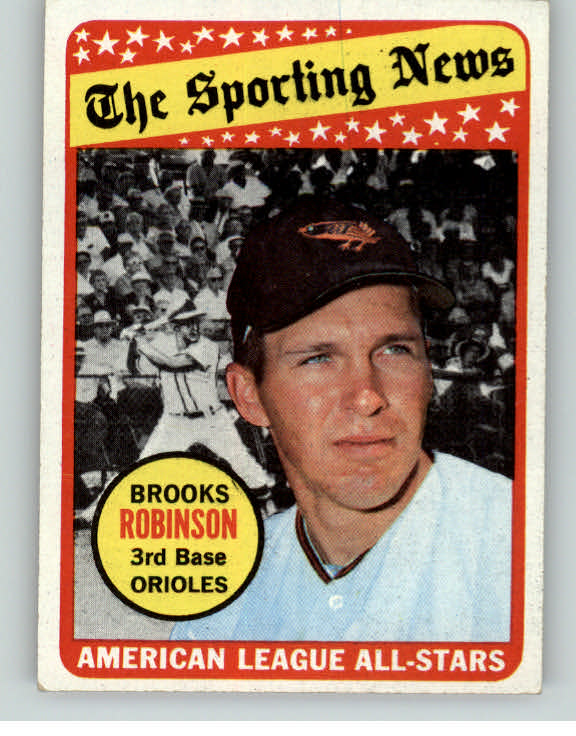 1969 Topps Baseball #421 Brooks Robinson A.S. Orioles EX-MT 362776