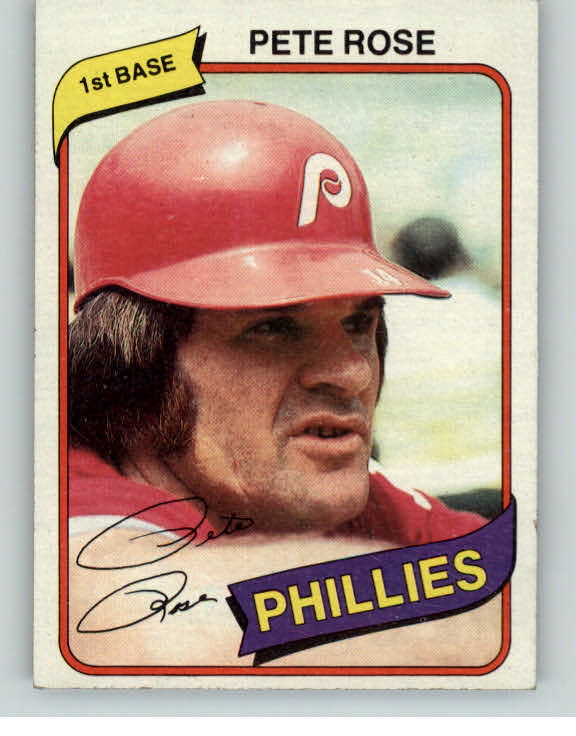 1980 Topps Baseball #540 Pete Rose Phillies NR-MT 362821