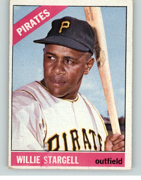 1966 Topps Baseball #255 Willis Stargell Pirates EX 362903