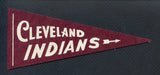 1950's Mini Team Pennants Cleveland Indians EX-MT 363600