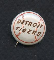 1950 Team Trademark Pins Detroit Tigers EX-MT 363783