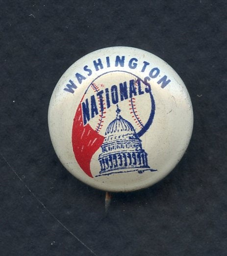 1950 Team Trademark Pins Washington Senators EX-MT 363793