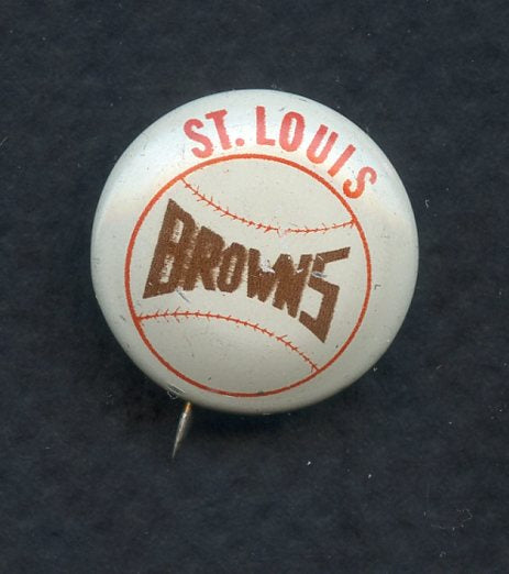 1950 Team Trademark Pins St. Louis Browns EX-MT 363795