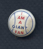1950 Team Trademark Pins New York Giants EX-MT 363798