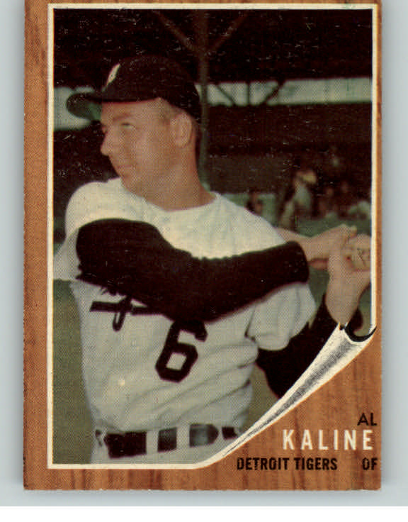 1962 Topps Baseball #150 Al Kaline Tigers EX 364779
