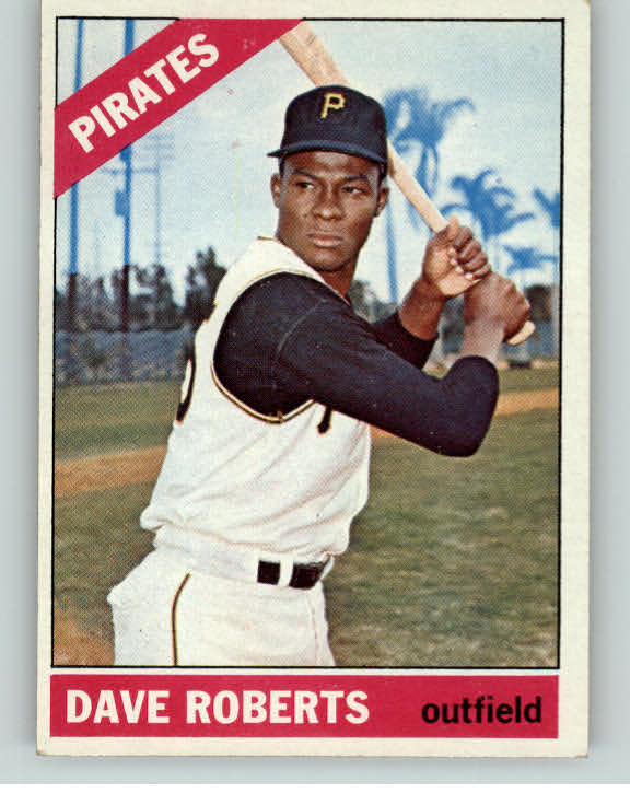 1966 Topps Baseball #571 Dave Roberts Pirates EX-MT 366183