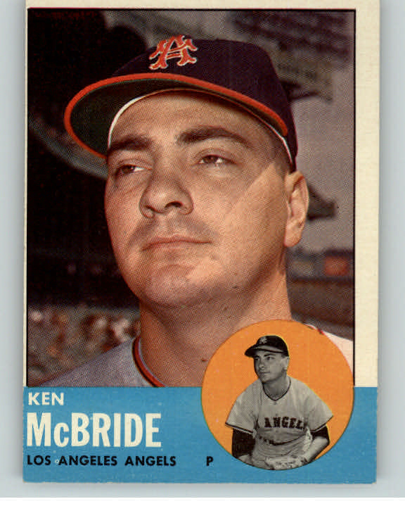 1963 Topps Baseball #510 Ken McBride Angels EX-MT 366425