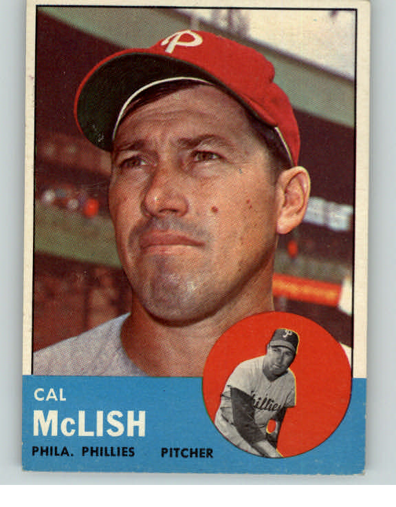 1963 Topps Baseball #512 Cal McLish Phillies EX-MT 366427
