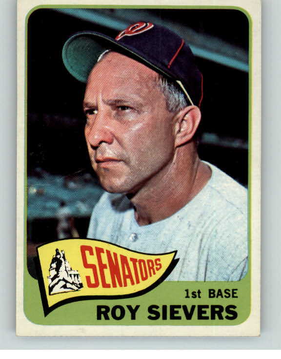 1965 Topps Baseball #574 Roy Sievers Senators NR-MT 366549