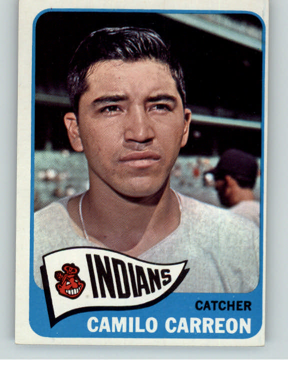 1965 Topps Baseball #578 Camilo Carreon Indians EX-MT 366556