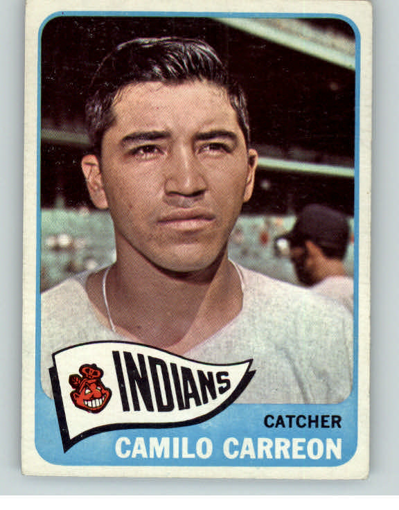 1965 Topps Baseball #578 Camilo Carreon Indians EX 366559