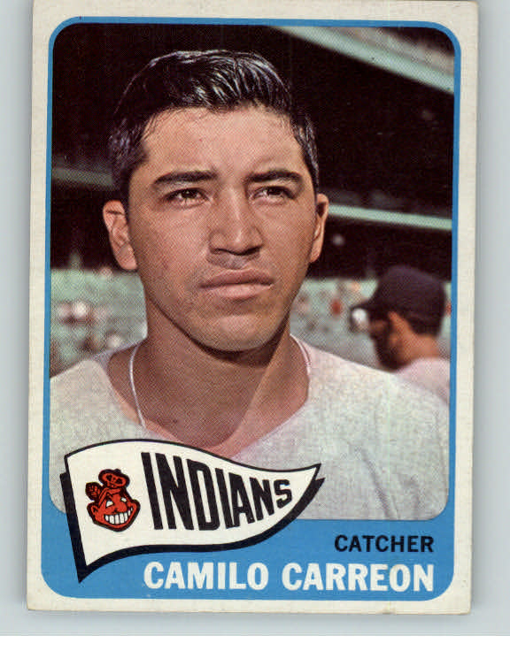 1965 Topps Baseball #578 Camilo Carreon Indians EX 366560