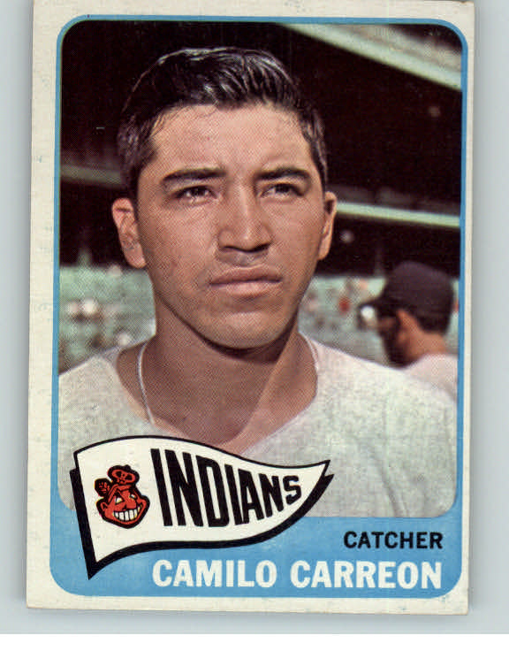 1965 Topps Baseball #578 Camilo Carreon Indians EX 366561