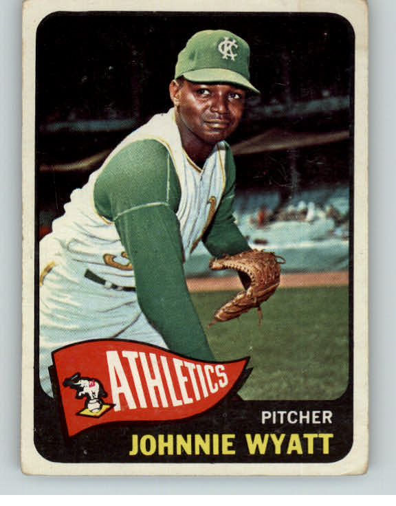 1965 Topps Baseball #590 Johnnie Wyatt A's VG-EX 366583