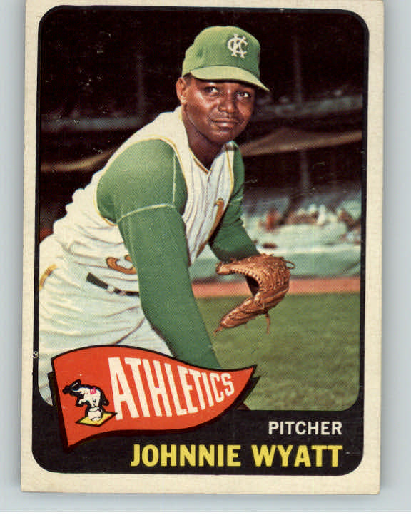 1965 Topps Baseball #590 Johnnie Wyatt A's VG-EX 366586