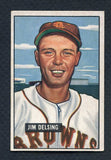 1951 Bowman Baseball #279 Jim Delsing Browns EX-MT 367114