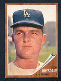 1962 Topps Baseball #340 Don Drysdale Dodgers EX-MT 368229