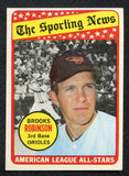 1969 Topps Baseball #421 Brooks Robinson A.S. Orioles EX-MT 368401