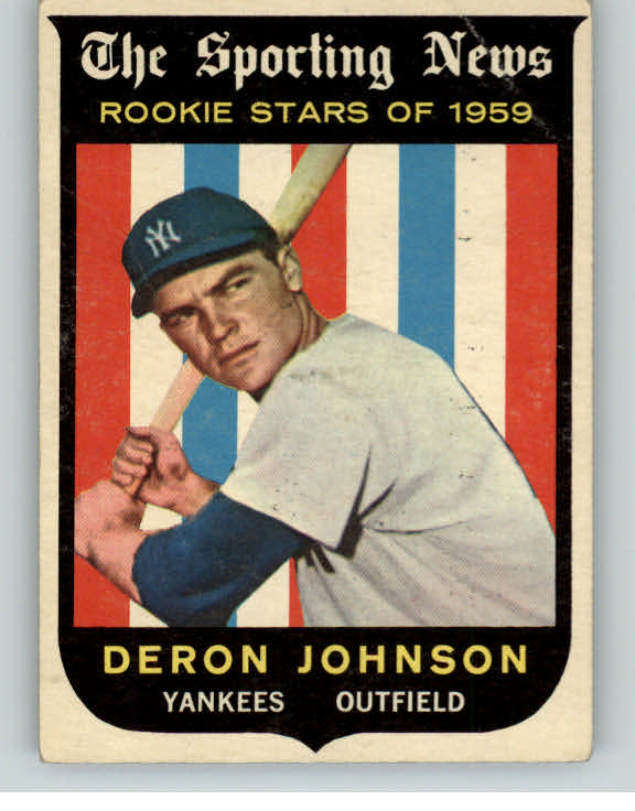 1959 Topps Baseball #131 Deron Johnson Yankees VG-EX 368836